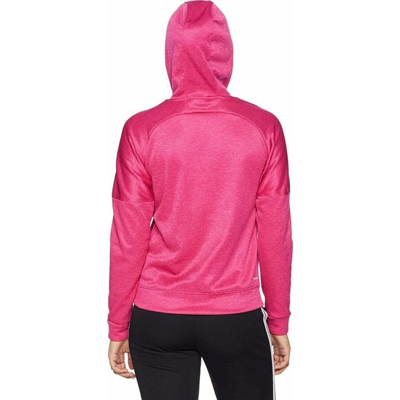 NWT Adidas Climawarm Womens Pink Hooded Pull On Athletic Sweatshirt Sz S - Picture 11 of 11
